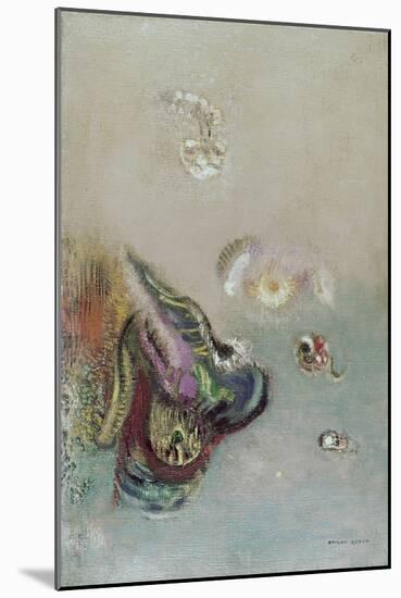 Abstract Scene-Odilon Redon-Mounted Giclee Print