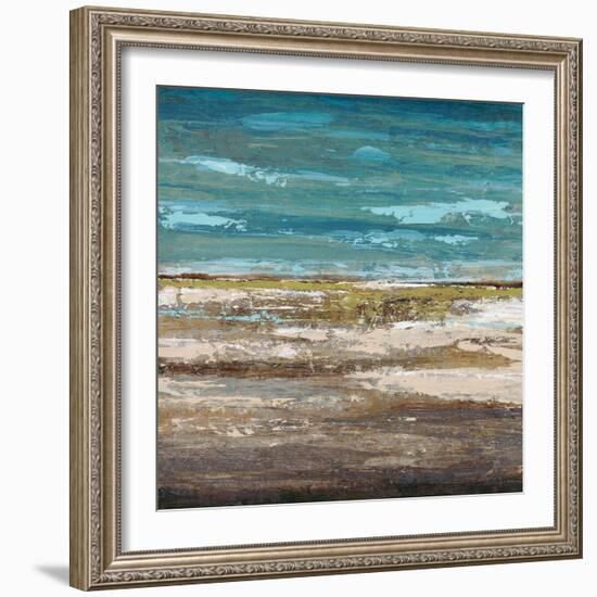 Abstract Sea 1-Dennis Dascher-Framed Art Print