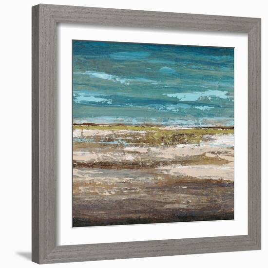 Abstract Sea 1-Dennis Dascher-Framed Art Print