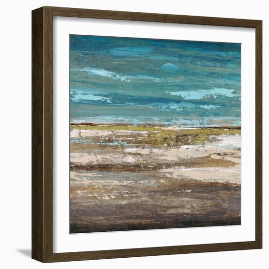 Abstract Sea 1-Dennis Dascher-Framed Art Print