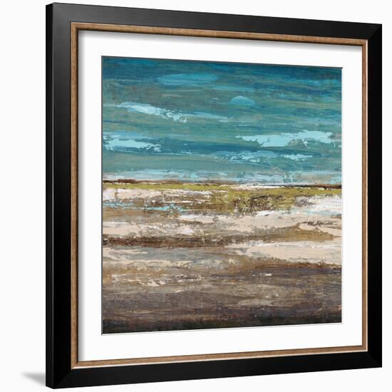 Abstract Sea 1-Dennis Dascher-Framed Art Print