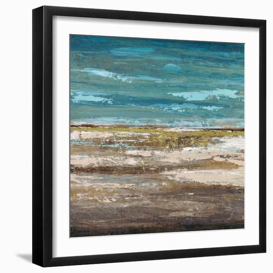 Abstract Sea 1-Dennis Dascher-Framed Art Print