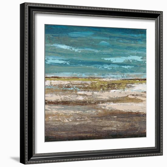 Abstract Sea 1-Dennis Dascher-Framed Art Print