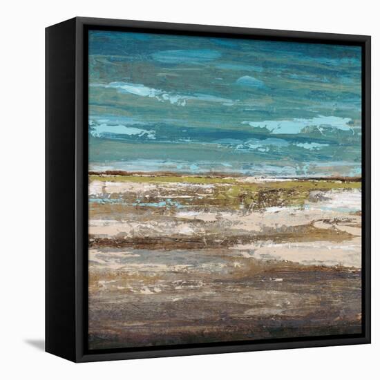 Abstract Sea 1-Dennis Dascher-Framed Stretched Canvas