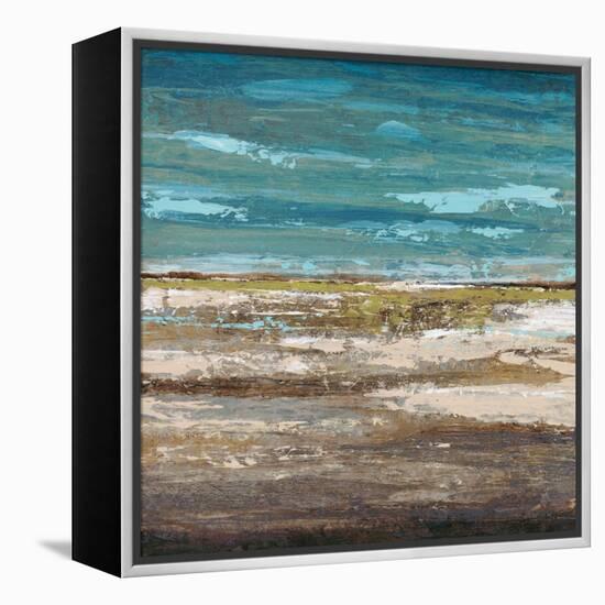 Abstract Sea 1-Dennis Dascher-Framed Stretched Canvas