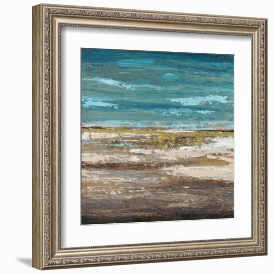 Abstract Sea 1-Dennis Dascher-Framed Art Print