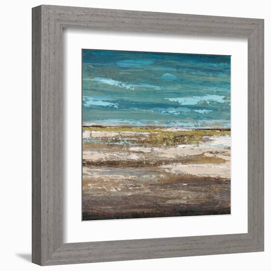 Abstract Sea 1-Dennis Dascher-Framed Art Print