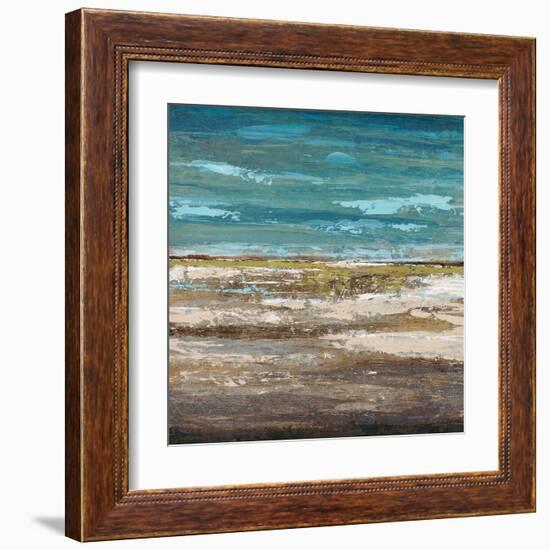 Abstract Sea 1-Dennis Dascher-Framed Art Print