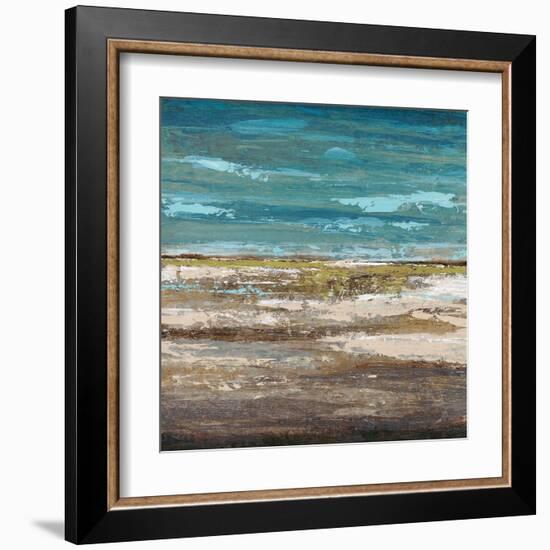 Abstract Sea 1-Dennis Dascher-Framed Art Print