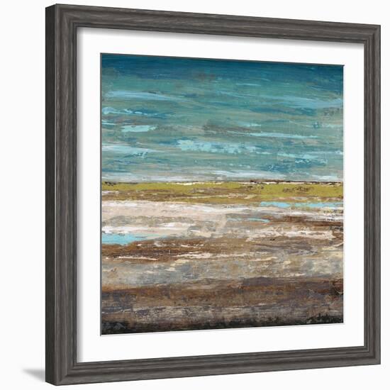 Abstract Sea 2-Dennis Dascher-Framed Art Print