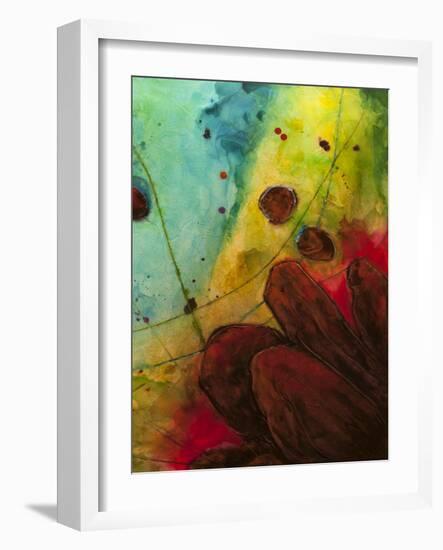 Abstract Series No. 13 II-Marabeth Quin-Framed Art Print