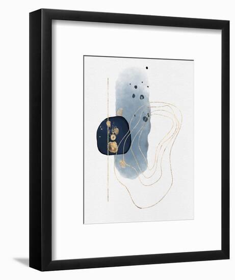 Abstract Shapes No.3-Eline Isaksen-Framed Art Print