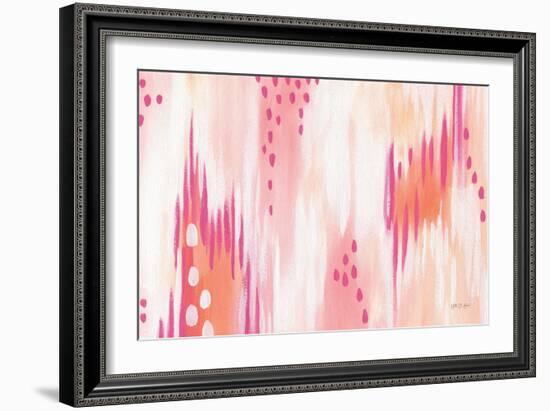 Abstract Sherbet Twist-Yvette St. Amant-Framed Art Print