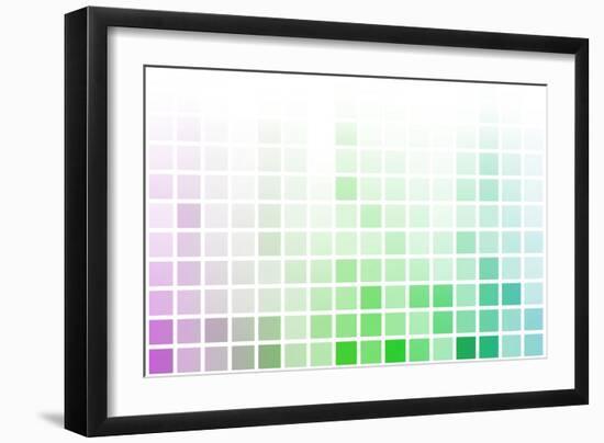 Abstract Simple And Clean Background-kentoh-Framed Art Print