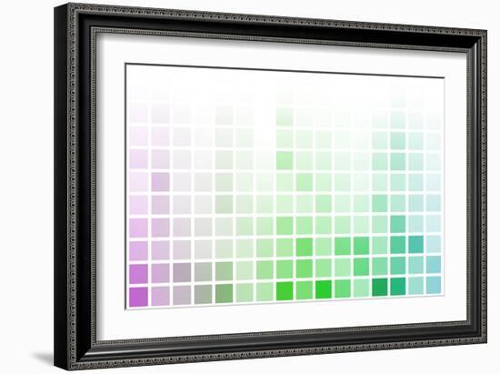 Abstract Simple And Clean Background-kentoh-Framed Art Print