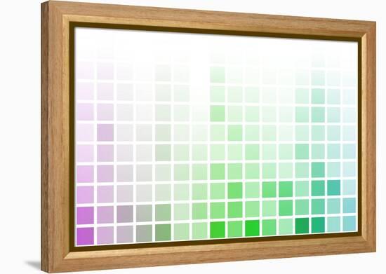 Abstract Simple And Clean Background-kentoh-Framed Stretched Canvas