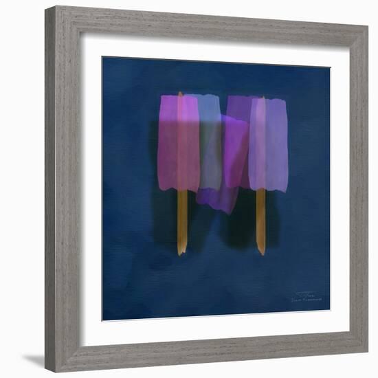 Abstract Soft Blocks 01 II-Joost Hogervorst-Framed Art Print