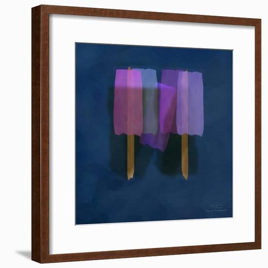 Abstract Soft Blocks 01 II-Joost Hogervorst-Framed Art Print