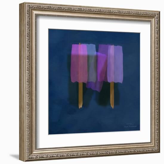 Abstract Soft Blocks 01 II-Joost Hogervorst-Framed Art Print