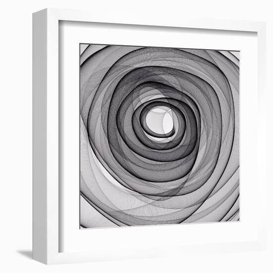 Abstract Spiral-alexkar08-Framed Art Print