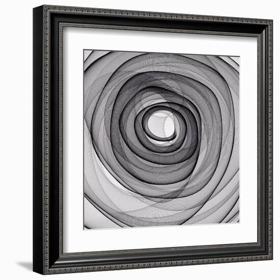 Abstract Spiral-alexkar08-Framed Art Print