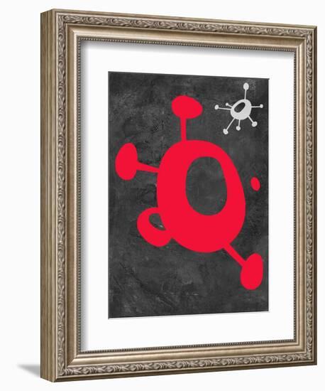 Abstract Splash Theme 11-NaxArt-Framed Art Print