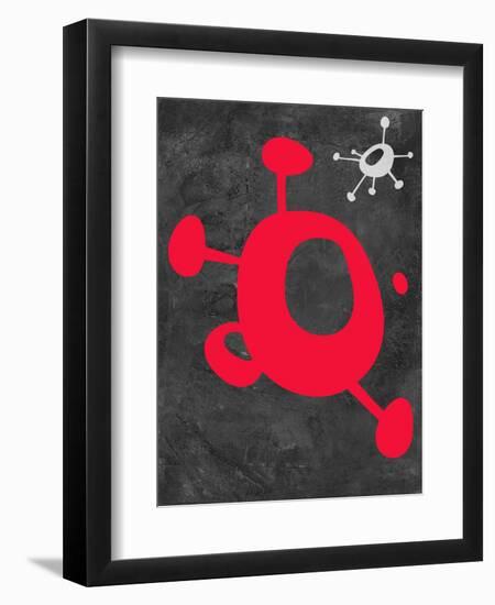 Abstract Splash Theme 11-NaxArt-Framed Art Print