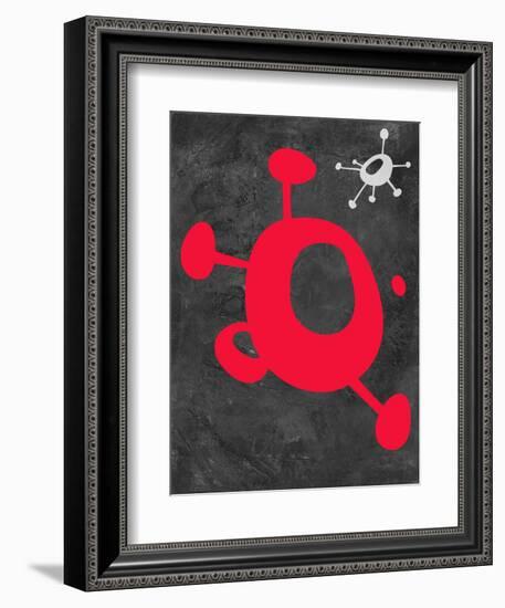 Abstract Splash Theme 11-NaxArt-Framed Art Print