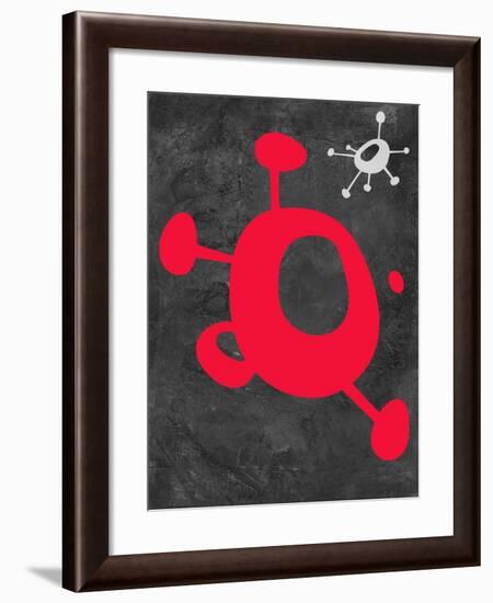 Abstract Splash Theme 11-NaxArt-Framed Art Print