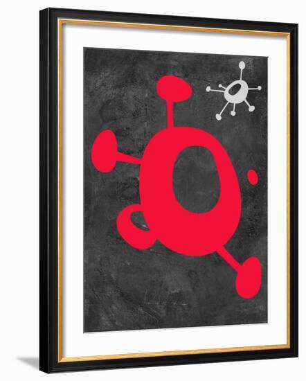 Abstract Splash Theme 11-NaxArt-Framed Art Print