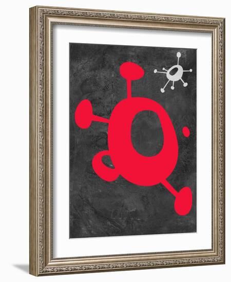 Abstract Splash Theme 11-NaxArt-Framed Art Print