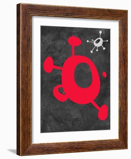 Abstract Splash Theme 11-NaxArt-Framed Art Print