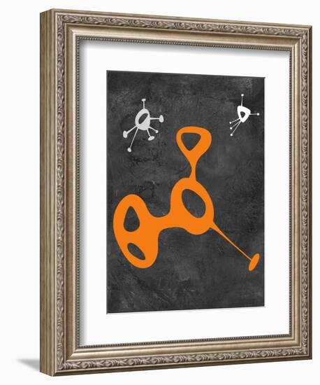 Abstract Splash Theme 12-NaxArt-Framed Art Print