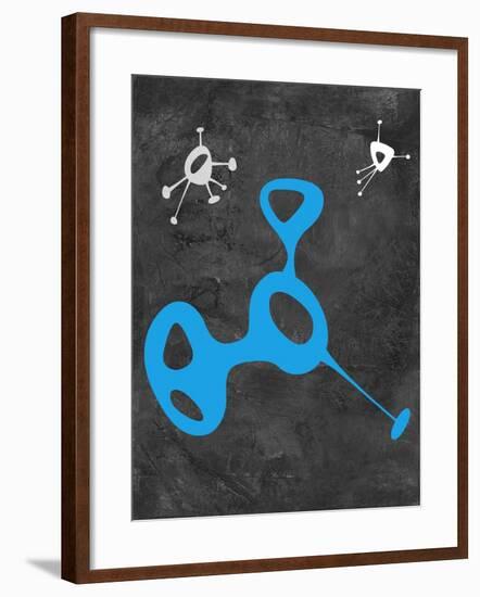 Abstract Splash Theme 15-NaxArt-Framed Art Print