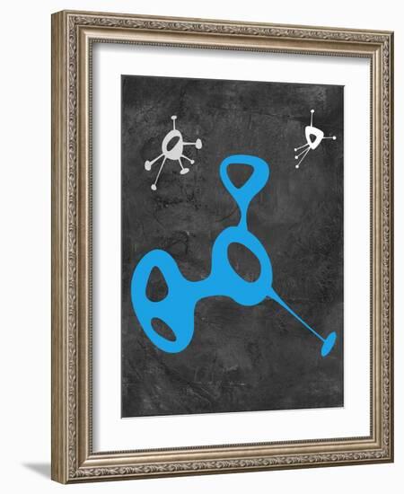 Abstract Splash Theme 15-NaxArt-Framed Art Print