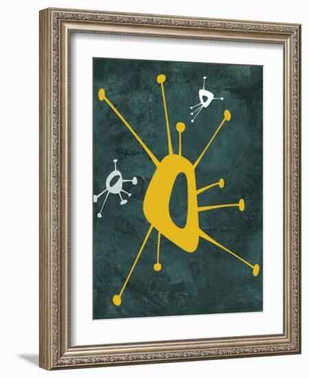 Abstract Splash Theme 16-NaxArt-Framed Art Print