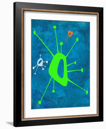 Abstract Splash Theme 18-NaxArt-Framed Art Print