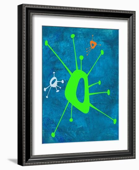 Abstract Splash Theme 18-NaxArt-Framed Art Print