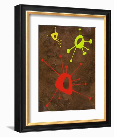 Abstract Splash Theme 20-NaxArt-Framed Art Print