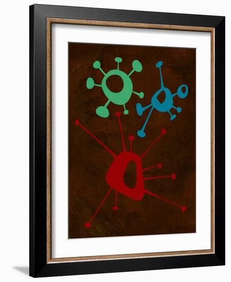 Abstract Splash Theme 6-NaxArt-Framed Art Print