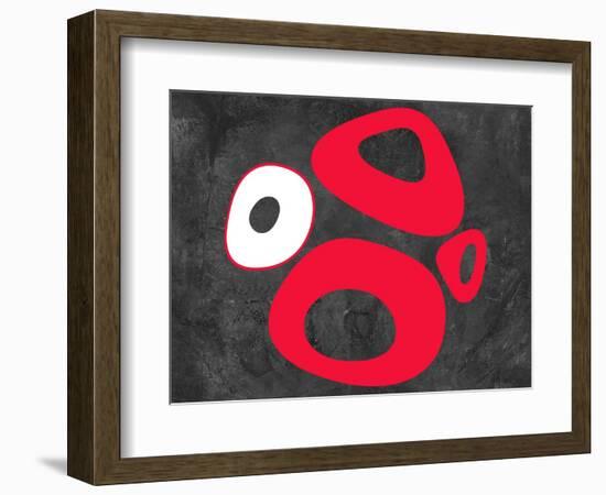 Abstract Splash Theme 9-NaxArt-Framed Art Print