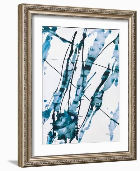 Abstract Splash-Albena Hristova-Framed Art Print