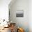Abstract Stains Grey Horizon-David Moore-Art Print displayed on a wall