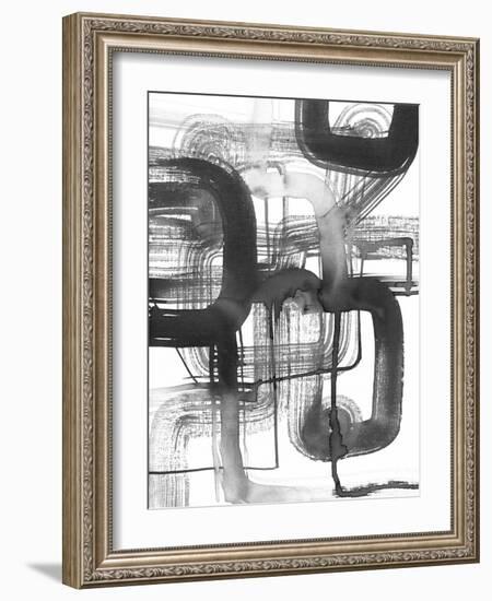 Abstract - Statics-Kim Johnson-Framed Giclee Print