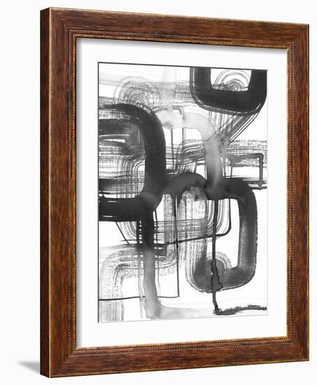 Abstract - Statics-Kim Johnson-Framed Giclee Print