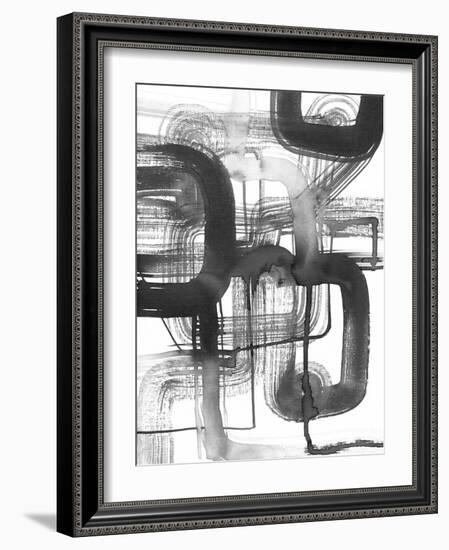 Abstract - Statics-Kim Johnson-Framed Giclee Print