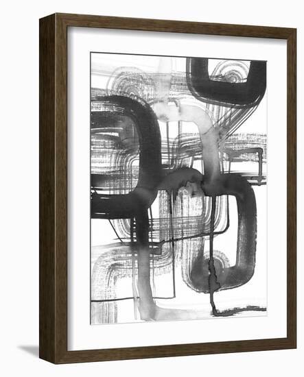 Abstract - Statics-Kim Johnson-Framed Giclee Print