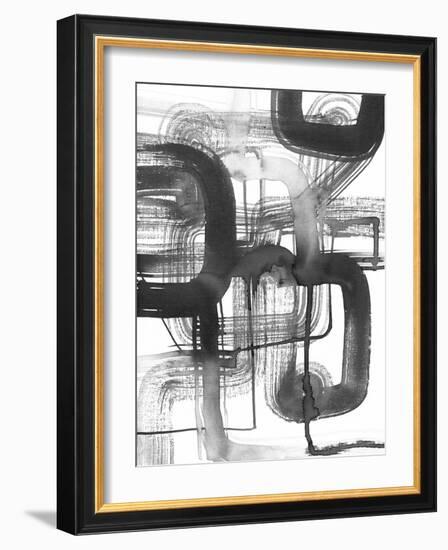 Abstract - Statics-Kim Johnson-Framed Giclee Print