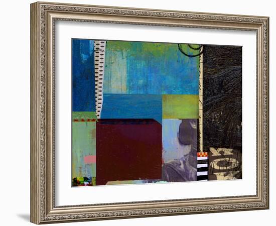 Abstract Stir Fry-Ricki Mountain-Framed Art Print