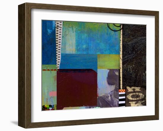 Abstract Stir Fry-Ricki Mountain-Framed Art Print